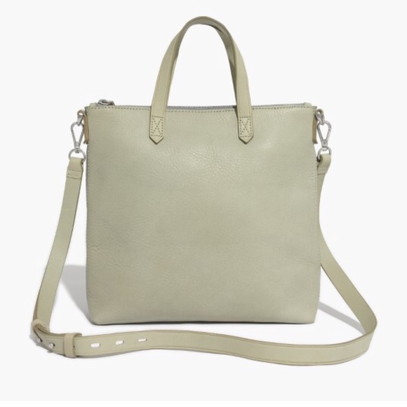Madewell Handbags - NWT Madewell Transport Crossbody leather bag olive